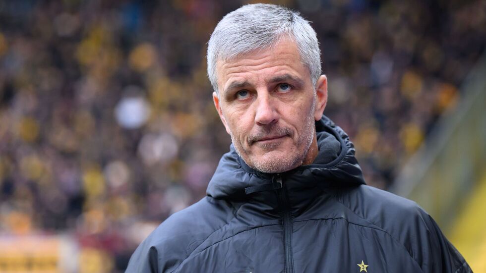 Trainer Jens Härtel bleibt Coach des FC Erzgebirge Aue.