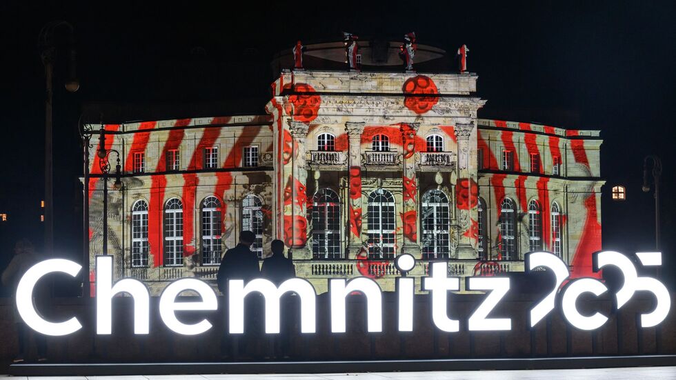 86.000 Menschen bestaunten in diesem Jahr die Lichtinstallationen in Chemnitz. (Archivbild)