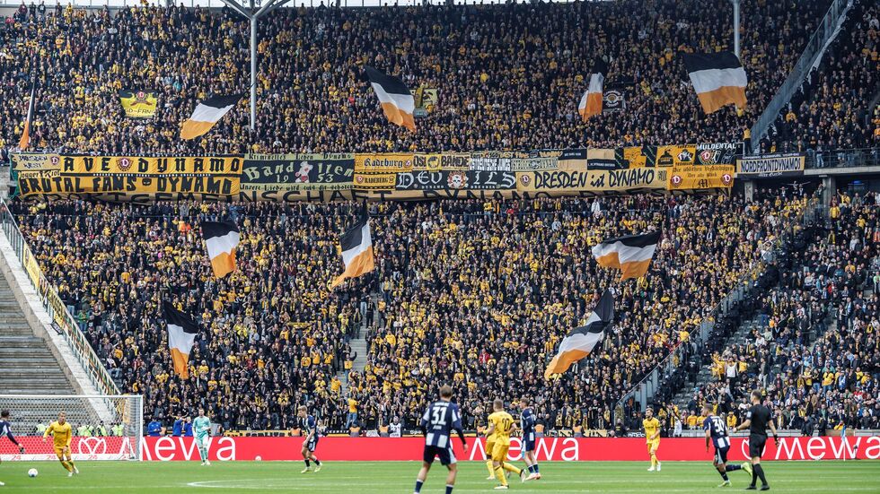 Es war fast auch ein Heimspiel für Dynamo.