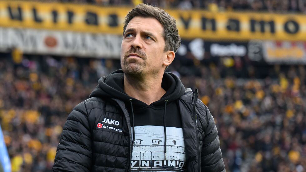 Dynamo-Trainer Stamm hatte auch auf die Unterstützung der Fans gesetzt. 