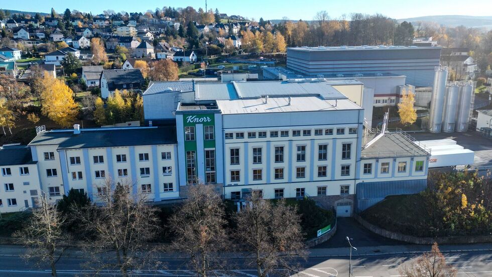 Zum 35. Jubiläum von Knorr in Auerbach hat der Mutterkonzern Unilever in eine neue Produktionslinie investiert.