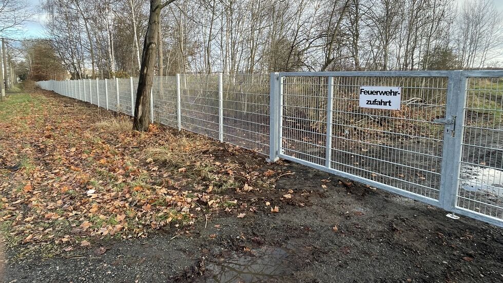 Der nigelnagelneue Zaun