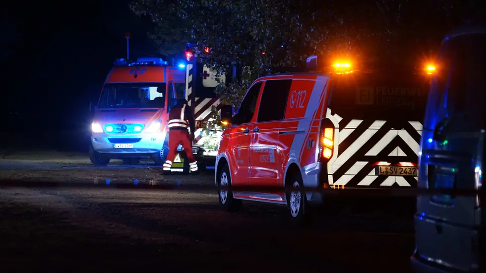 Mehrere Rettungswagen rückten an.