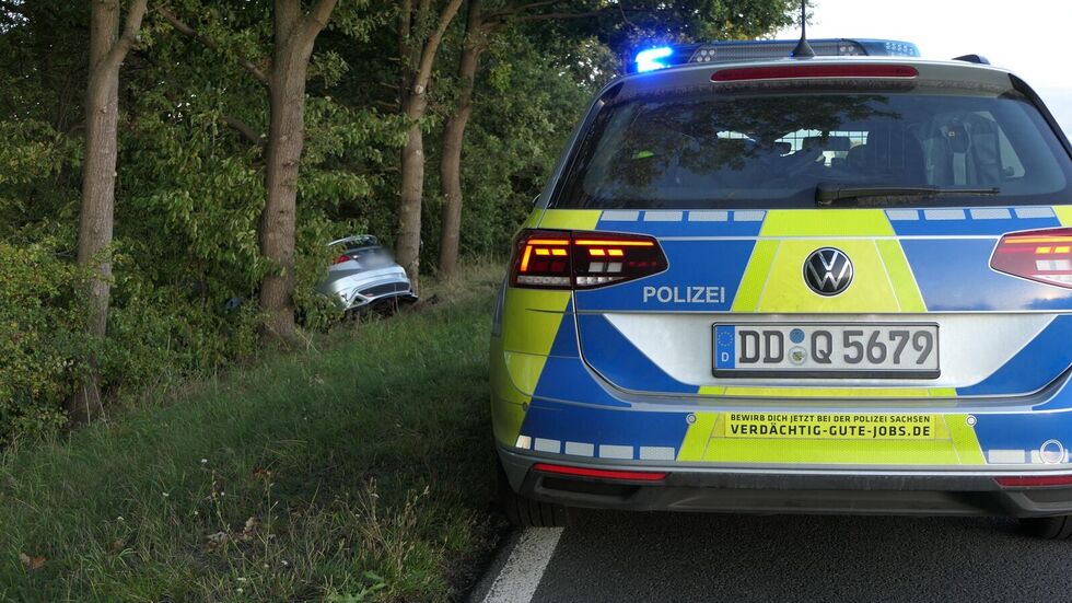 Die Unfallstelle aus einer anderen Perspektive.