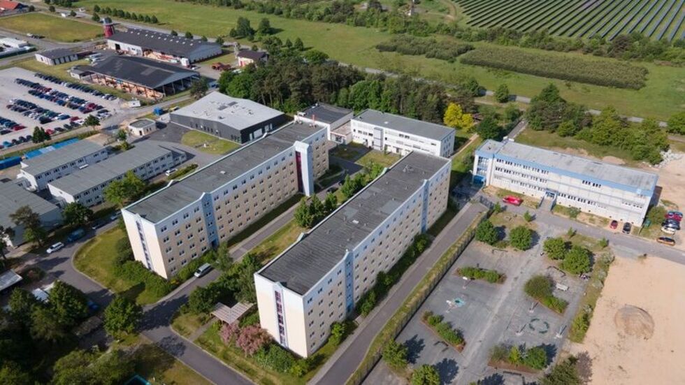 Die Polizeihochschule in Rothenburg. (Archivbild)