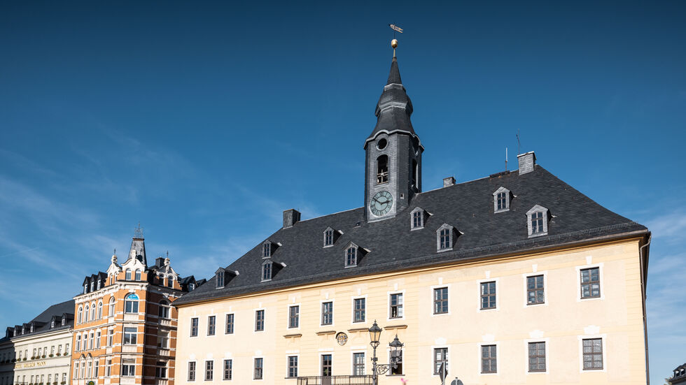 Das Rathaus Annaberg-Buchholz. Das Rathaus Annaberg-Buchholz.