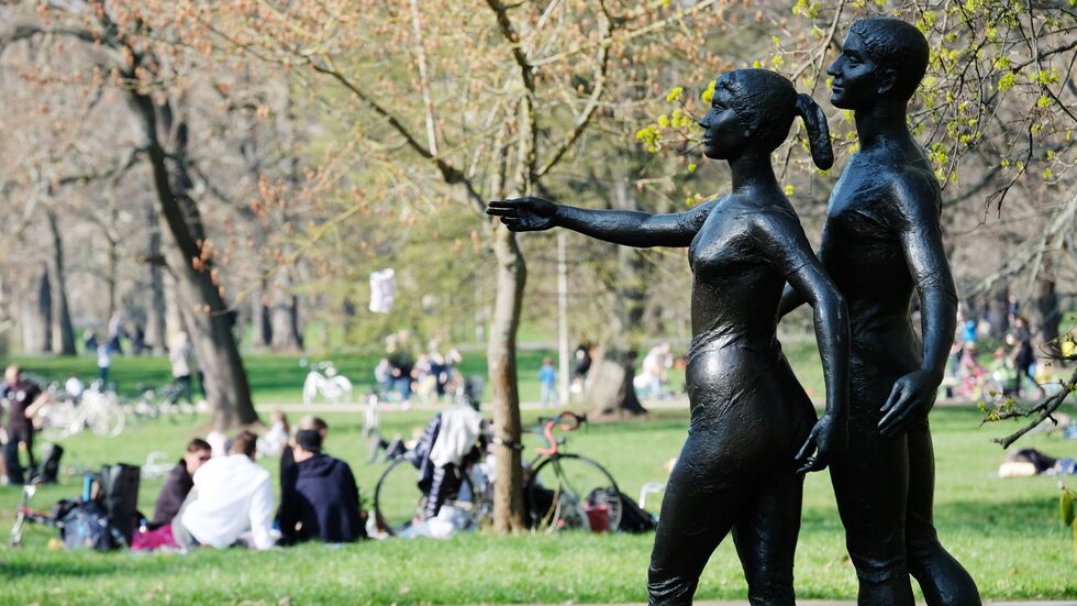 Clara-Zetkin-Park in Leipzig