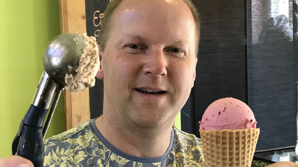 Holger Knorr vom Eisbär Marienberg freut sich auf reichlich Leckermäulchen.