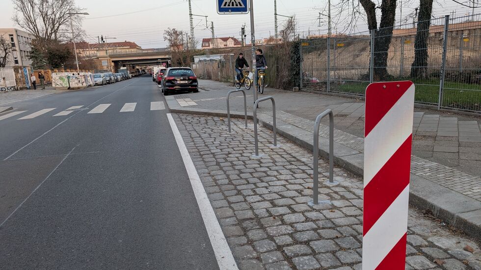 Im gesamten Stadtgebiet sind über 200 neue Abstellmöglichkeiten für Fahrräder aufgebaut wurden