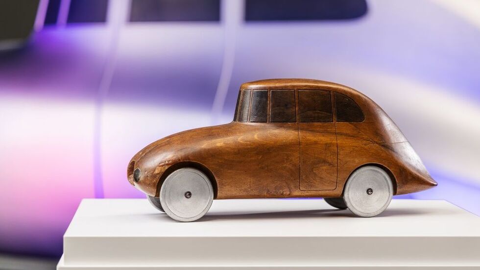 Modell eines Audi UW Jaray Stromlinie