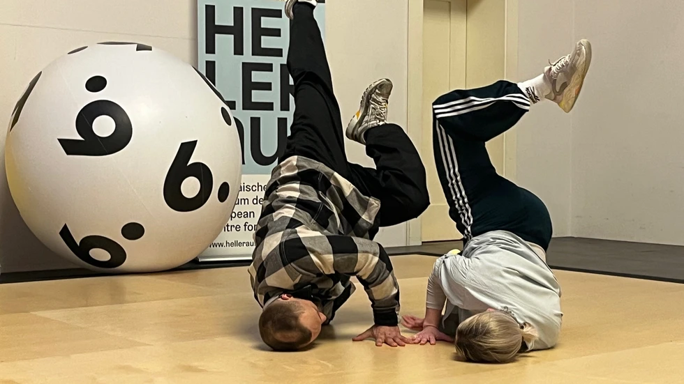 Hip-Hopper Philip tanzt mit Ex-Palucca-Schülerin Cindy - ähnlich wie im ausverkauften Tanz-Battle