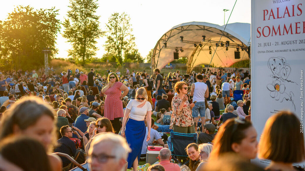 Besonders beliebt: Die Konzerte am Ostra-Dome.