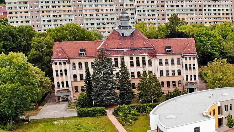 Für die ehemalige Goethe-, später Anne-Frank-Schule, wird ein Käufer gesucht.