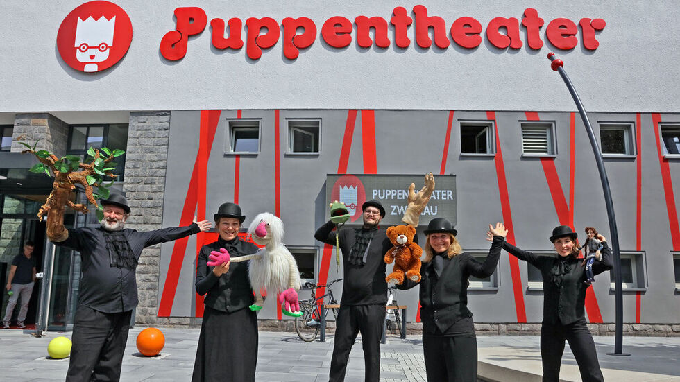 Die Zwickauer Puppenspieler freuen sich auf die anstehende Spielzeit.