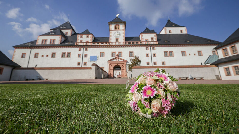 Das Schloss Augustusbug macht als Hochzeits-Location einiges her.