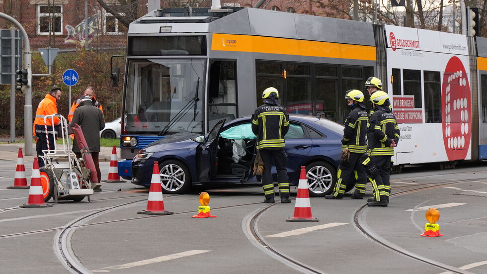 Die Unfallstelle auf der Berliner Straße.