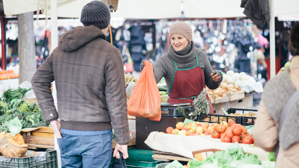 An der Borsbergstraße gibt es künftig auf Wunsch vieler Mieter jeden Mittwoch einen Wochenmarkt (Symbolbild)
