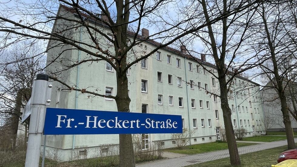 Wohnblock Fritz-Heckert-Straße