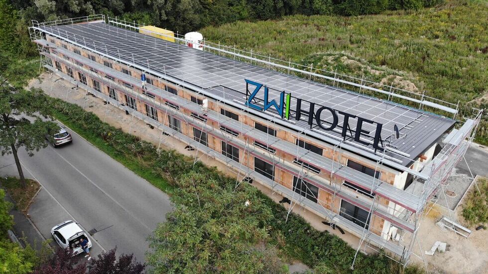 Mitte Oktober soll das Hotel eröffnet werden. 