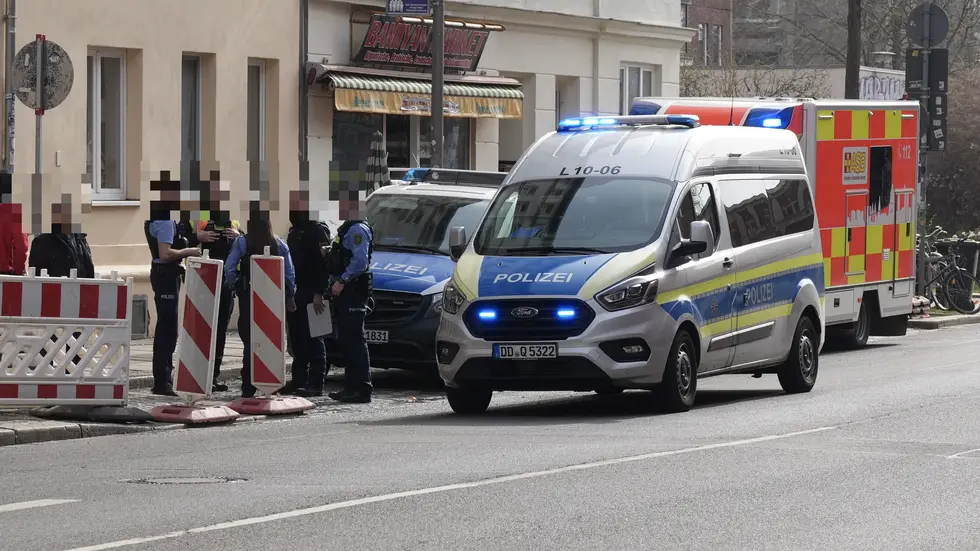 Hier auf der Eisenbahnstraße in Leipzig passierte das Ganze.