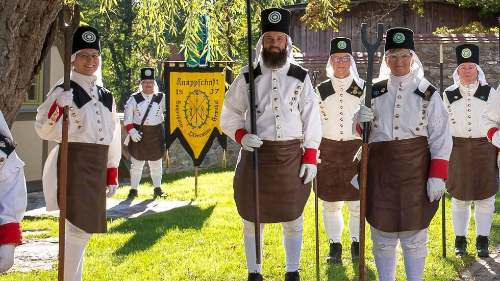 Die Saigerhüttenknappschaft freut sich auf das besondere Ereignis im September.