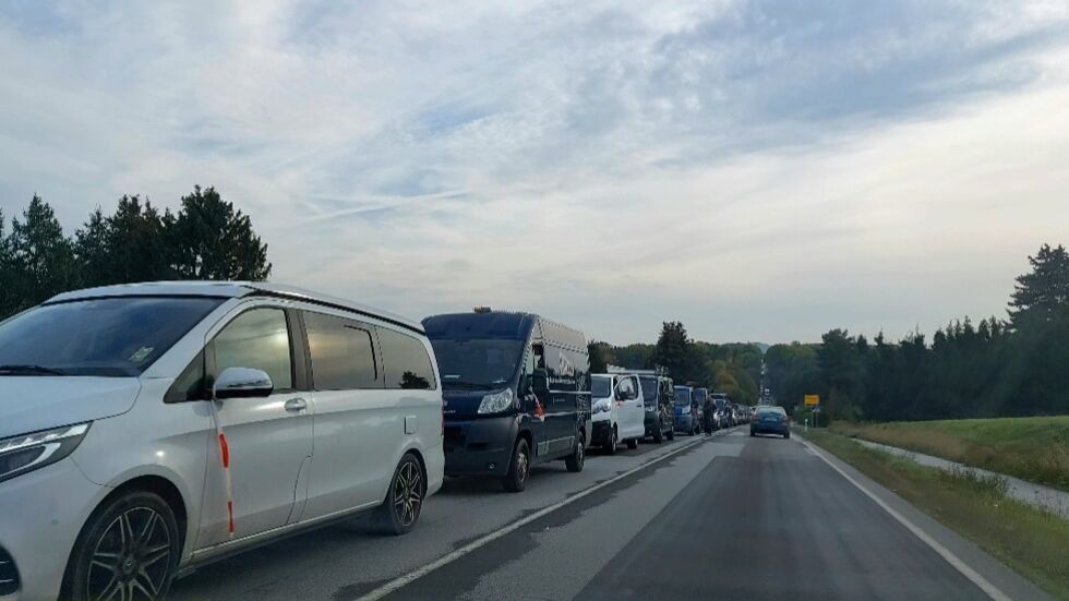 Autokorso im Oktober