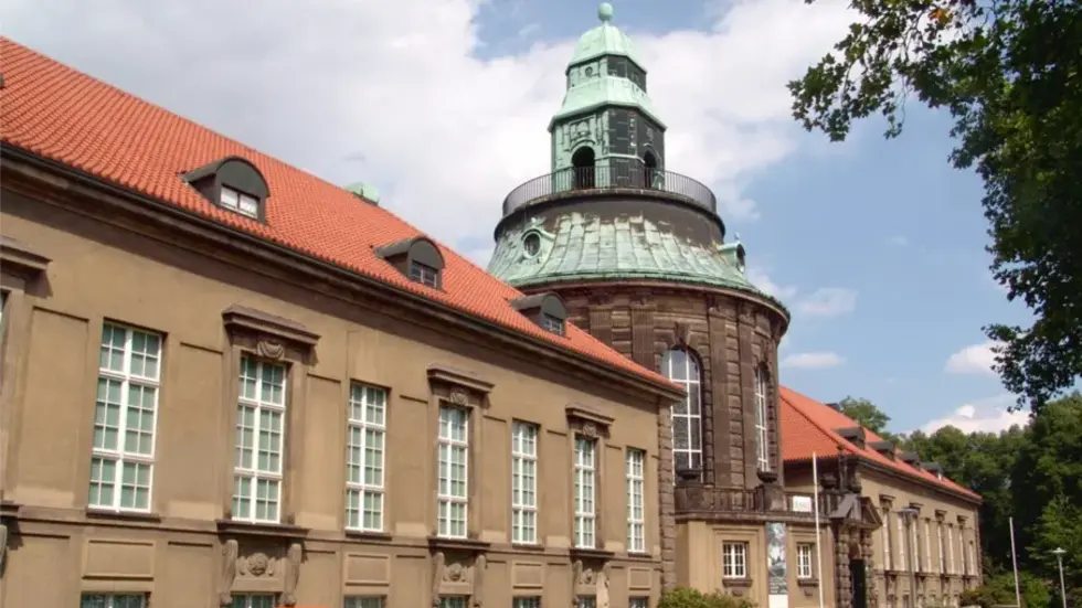 Die Kunstsammlungen in der Lessingstraße.