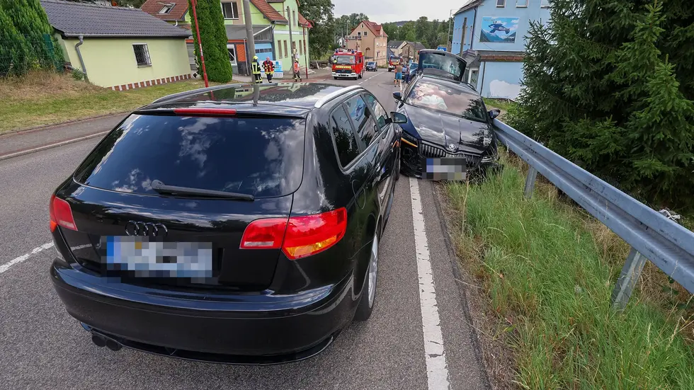 Auf der B 173 ging stundenlang nichts mehr. Auf der B 173 ging stundenlang nichts mehr.