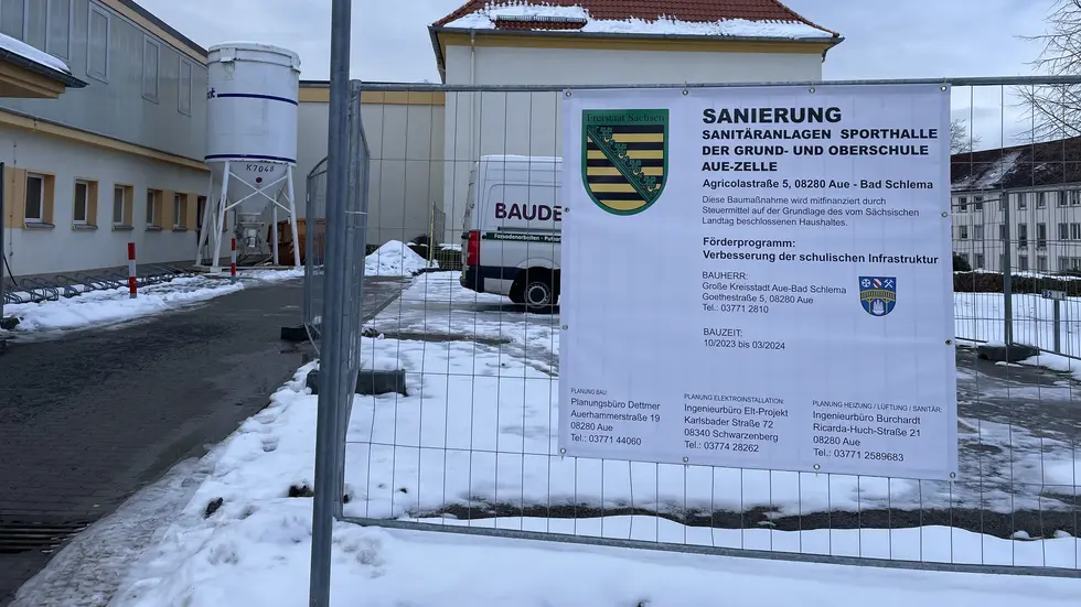 Das Bauschild kann nun weg.