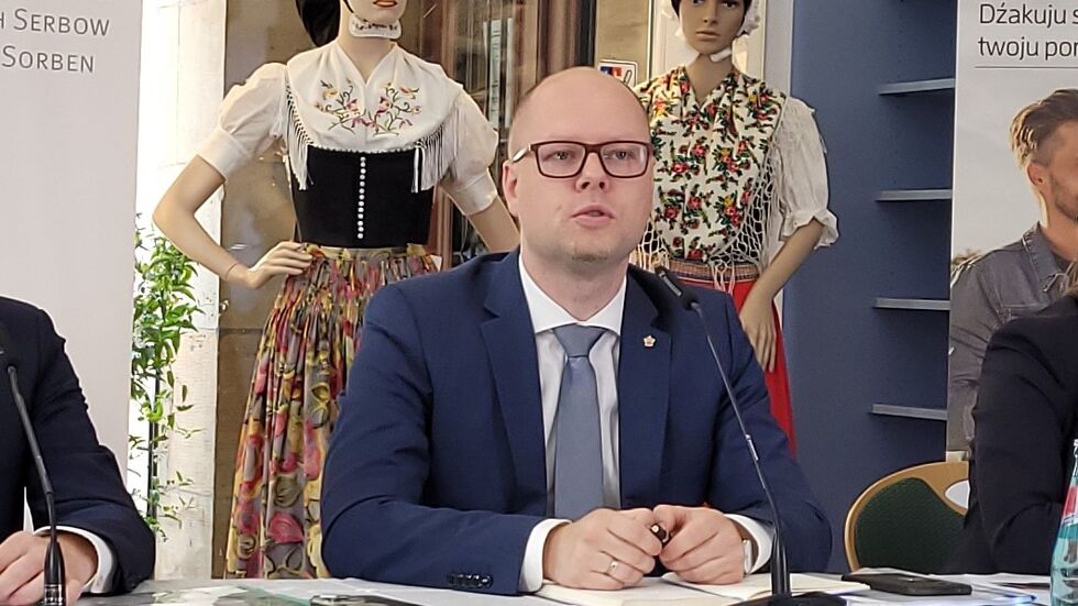 Domowina-Vorsitzender Dawid Statnik