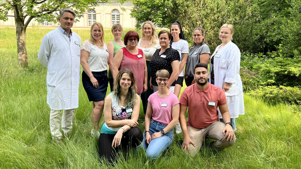 Chefarzt Dr. med. Maximilian Freiherr von Feilitzsch und sein Team von der Adipositas-Tagesklinik