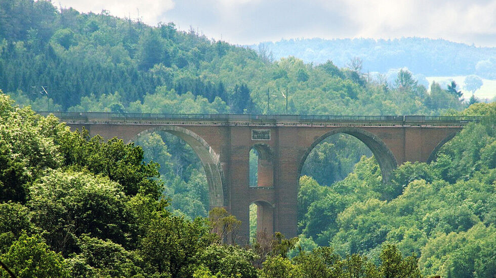 Die Elstertalbrücke