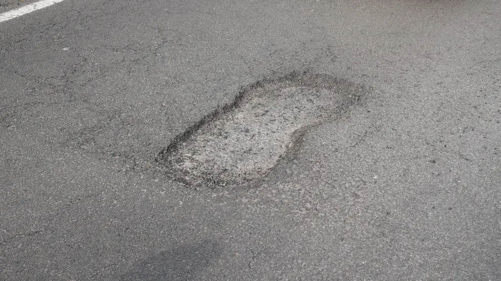 Das Loch, das hoffentlich bald gestopft wird. Das Loch, das hoffentlich bald gestopft wird.