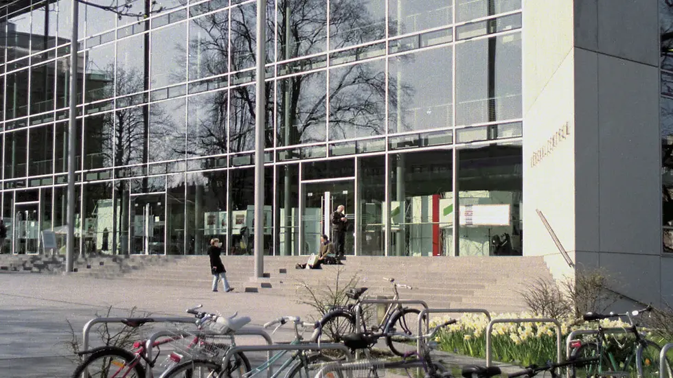 Das Hörsaalzentrum der TU Dresden. 
