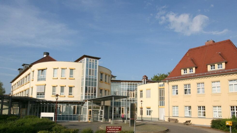 Das Krankenhaus in Rabenstein