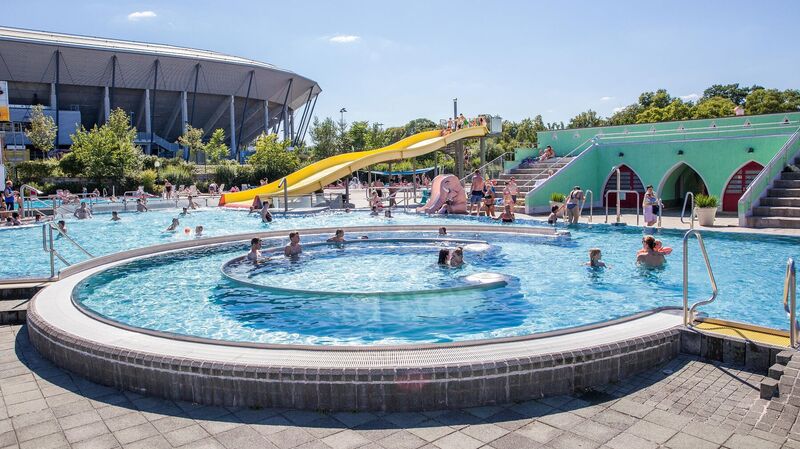 Das Arnhold-Bad ist das besucherstärkste Bad in Dresden 