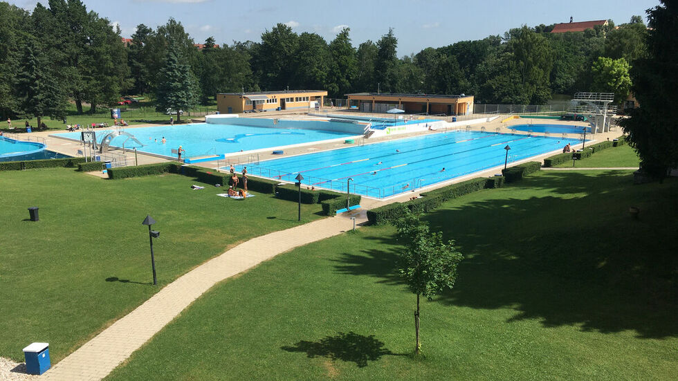 Das Planitzer Bad im Sommer 2021