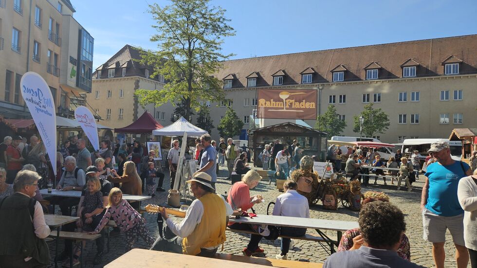 Von 10 bis 18 Uhr hat der Herbstmarkt am Wochenende geöffnet.