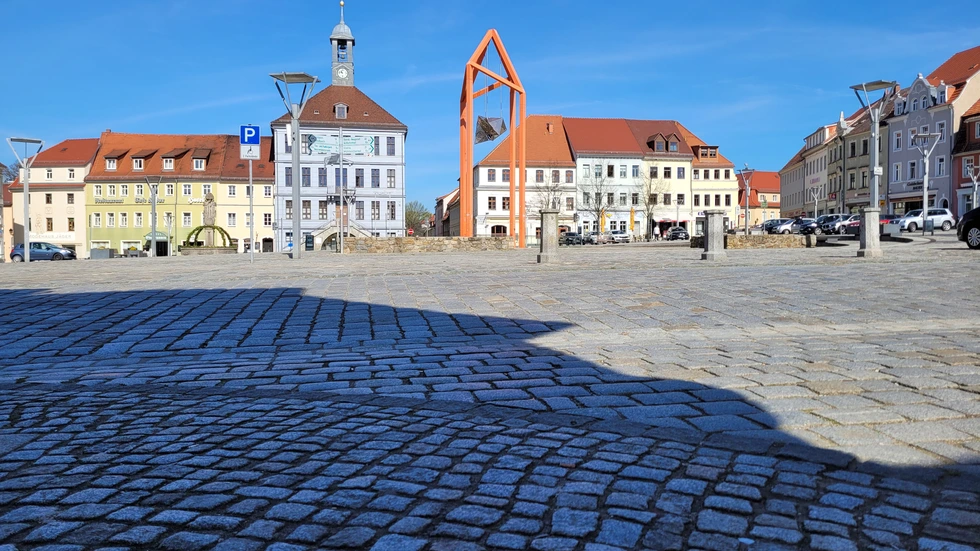 Soll umgestaltet werden - Bischofswerdaer Altmarkt Soll umgestaltet werden - Bischofswerdaer Altmarkt