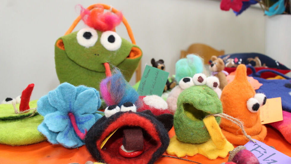 Aus Filz lassen sich die verschiedensten Dinge fertigen.