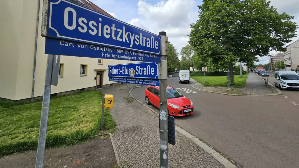 An dieser Ecke ist der Unfall passiert.