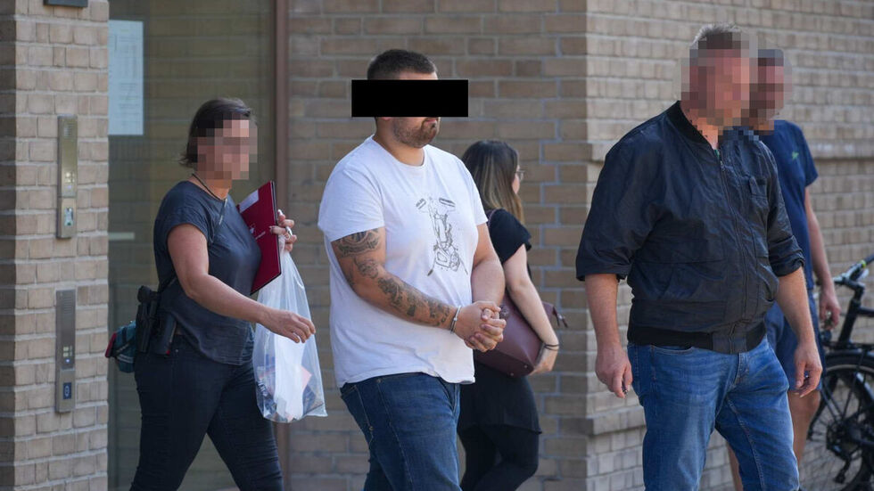 Einer der beiden Beschuldigten.