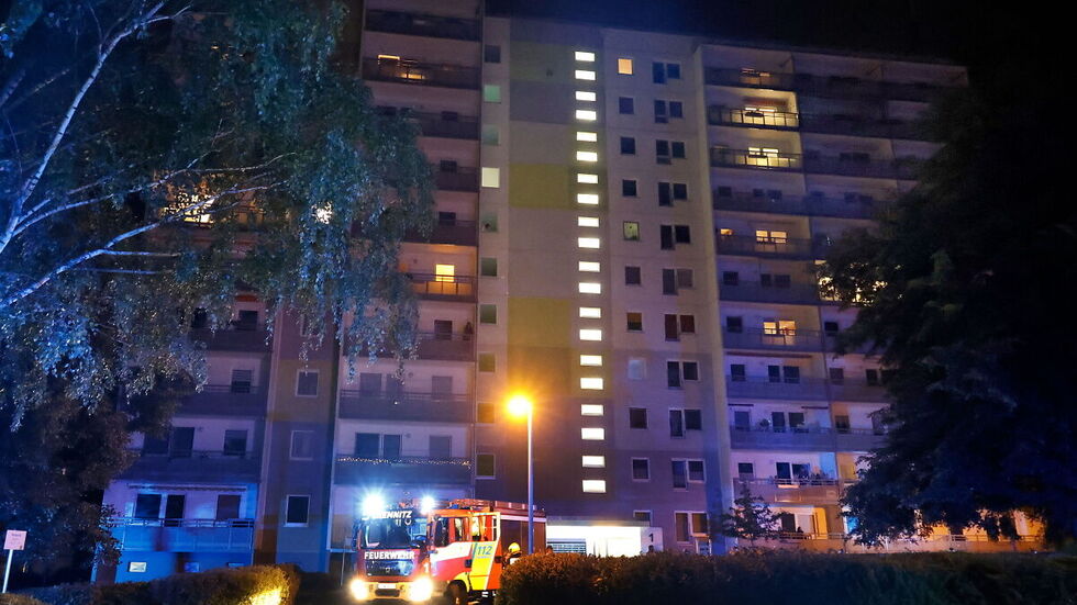 Die Bewohner wurden diesmal von einem Rauchmelder gewarnt.