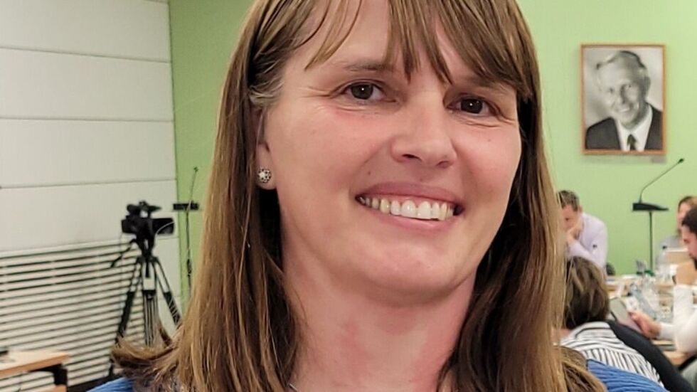 Sandra Trebesius, Geschäftsführerin der Verkehrsbetriebe Hoyerswerda