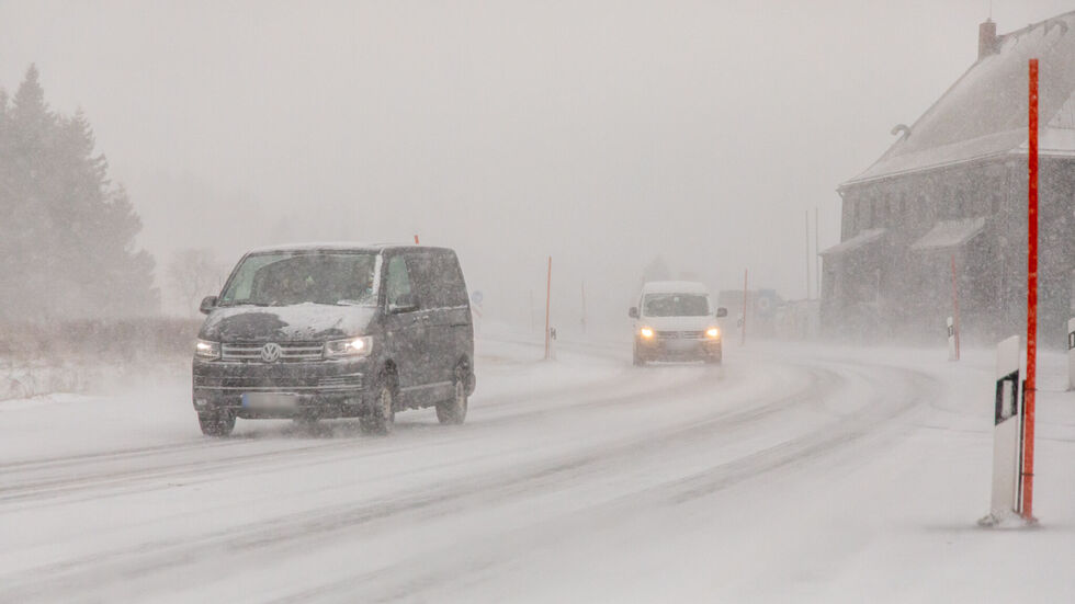 Winterreifen waren Sonntagnachmittag von Nöten. Winterreifen waren Sonntagnachmittag von Nöten.