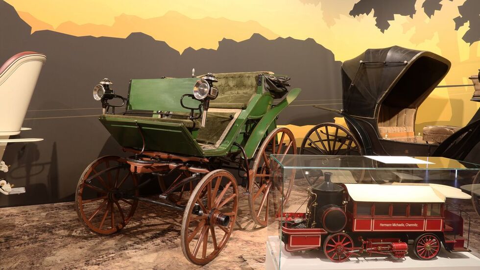 Im August Horch Museum in Zwickau geht es zum Zeitsprungtag zurück ins Jahr 1910.
