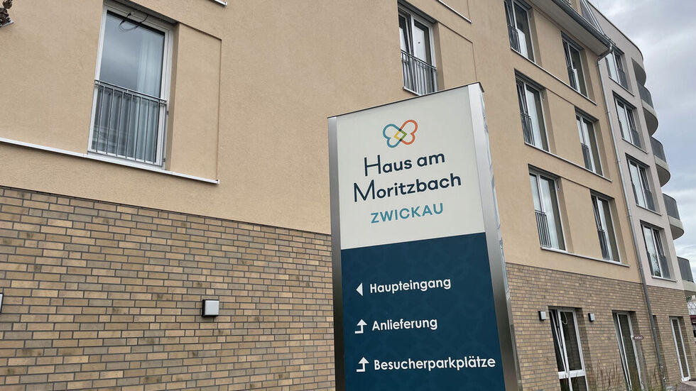 Fertig und größtenteils bezogen - das Haus am Moritzbach.