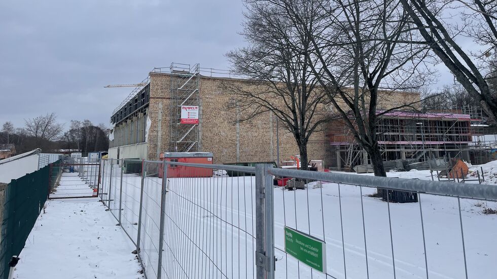 Viel geschafft, aber auch noch viel zu tun auf der Baustelle am Wostokweg