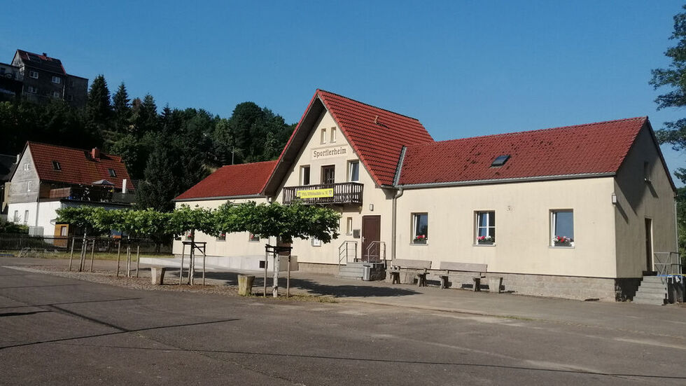 Das Sportlerheim an der Lindenalle in Wildenfels ist das älteste im Landkreis Zwickau.