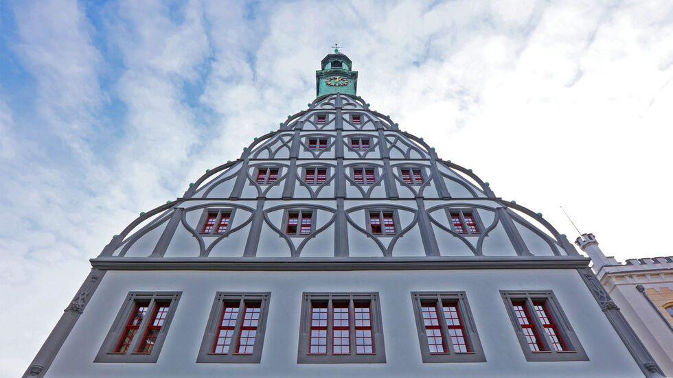 Das Gewandhaus in Zwickau...